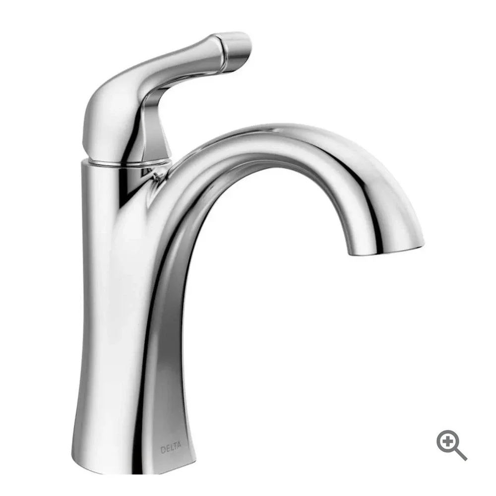 Delta Argo 15840LF Single Hole Bathroom Faucet Chrome Finish